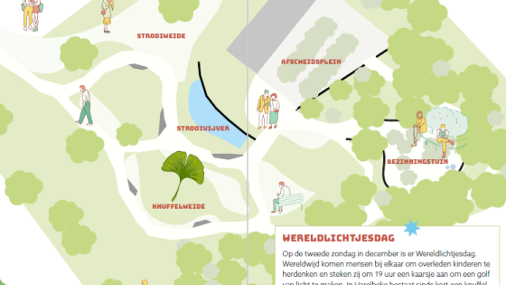 Plattegrond nieuwe begraafplaats harelbeke nieuw